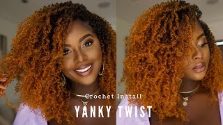 Yanky Twist Crochet Braids  Beginner Friendly  Under 3hrs Styling Time [upl. by Poll]