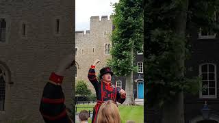 Lets talk about our uniform  Beefeater  Yeoman Warder  Tower of London Shorts [upl. by Yrrad617]