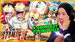 i bet this kind of race will happen at the end of One Piece Stampede Reaction [upl. by Ganny]