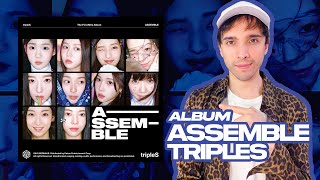 ¿Eran mejores solo con 10 miembros 🤏 Reacciono al álbum ASSEMBLE de tripleS [upl. by Sivolc]