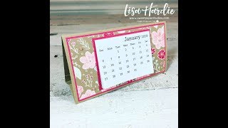 Easy Desktop Calendar Tutorial [upl. by Stempien]