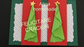 FELICITARE CRACIUN  BRADUTI in 3D TUTORIAL RO [upl. by Kale]