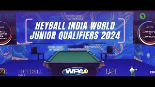 QUARTER FINAL  GIANNA REGO vs NATASHA CHETAN  HEYBALL INDIA WORLD JUNIOR GIRLS QUALIFIERS 2024 [upl. by Madel]