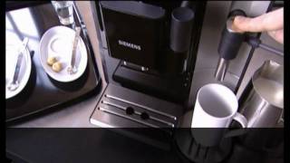 Siemens EQ7 Coffee Machine  Sverige [upl. by Eilraep]