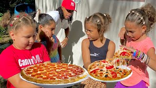 LAS NIÑAS COCINERAS 👩🏻‍🍳🍱🧑‍🍳Parte 26 Las pizzas 🍕😍🤤 [upl. by Mairb]