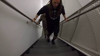 Utah Bionic Leg  Stair Climbing  Aboveknee Amputee [upl. by Chaille]