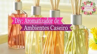 COMO FAZER AROMATIZADOR DE AMBIENTES CASEIRO  Carla Oliveira [upl. by Eramat655]