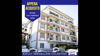 ROMAVIGNA CLARA  VIA POMPEO NERI  Replat Immobiliare Colantoni Solo Affitti Roma 15 [upl. by Kondon]