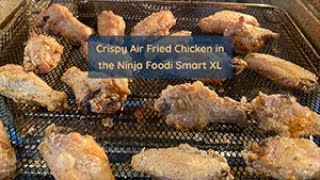 Crispy Air Fried Chicken in the Ninja Foodi Smart XL [upl. by Nylareg]