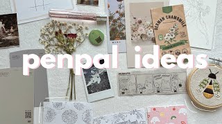 things to send to your penpals 💕 unique ideas not boring [upl. by Nevaj]