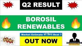 Borosil Renewables Q2 Results 2025  Borosil Renewables Results Today  Borosil Renewable Energy [upl. by Mychael]