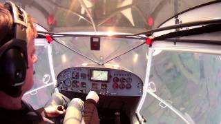 Spin testing for the Eurofox microlight [upl. by Anomer]