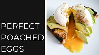 HOW TO POACH EGGS  Perfect Every Time [upl. by Godart]