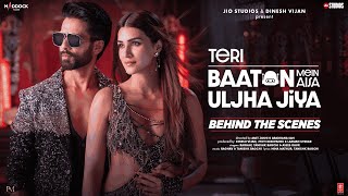 Making Of Teri Baaton Mein Aisa Uljha Jiya Title Track Shahid Kapoor Kriti Sanon [upl. by Ramad]