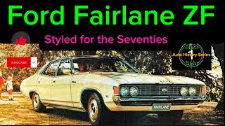 Ford Fairlane ZF  Styled for the Seventies [upl. by Lombardi574]