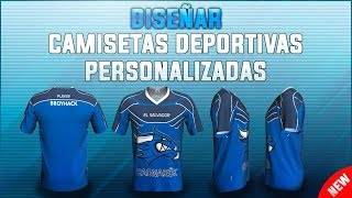 Cómo Diseñar Camisetas Deportivas Personalizadas  ¡Tutorial Completo ANDROID y PC  2023 [upl. by Anse]