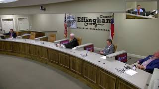 Effingham County Planning Board Meeting August 13th 2024 [upl. by Fancy35]