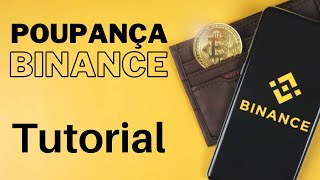 Tutorial Binance Poupança em criptomoedas [upl. by Zeena]