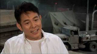 Interview with Jet Li for The Expendables [upl. by Lledualc]