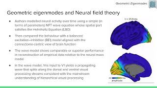 On Connectome and Geometric Eigenmodes of Brain Activity [upl. by Frolick602]