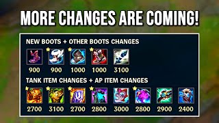 PATCH 1410 PREVIEW 2  Tank Items Boots and AP Items [upl. by Yevrah]