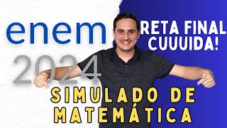 Simulado de Matemática  ENEM 2024 [upl. by Ethelred]