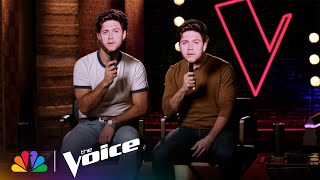 Niall Announces Dan  Shay as Guest Coaches  The Voice Knockouts  NBC [upl. by Adnelg134]