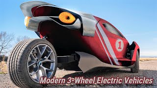 Modern 3Wheel Electric Vehicles  7 of the best 3wheelers in the world [upl. by Gnaw]