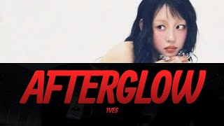 Yves  “Afterglow” Lyrics Video  KPOPWorld Music [upl. by Ethban]