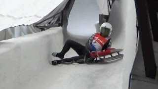 Luge crash compilation in Vancouver Igls Altenberg [upl. by Nylinej]