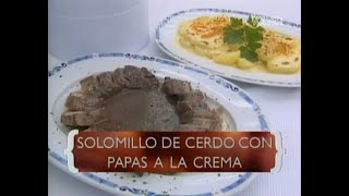 Solomillo de Cerdo con Papas a la Crema 🐷🥔Karlos Arguiñano en tu Cocina amp 1999 🇦🇷 [upl. by Kask256]