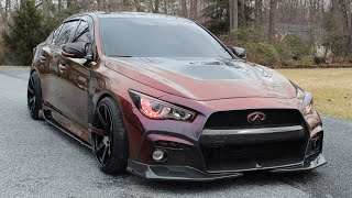 TRANSFORMING MY Q50s INTO SOMETHING CRAZY [upl. by Anana]