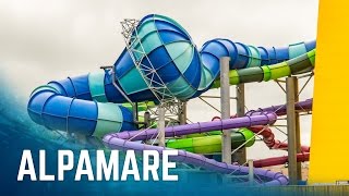 All Water Slides at Alpamare Scarborough POV [upl. by Einnor]