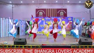 Winner Bhangra SGTB Khalsa College Anandur Sahib  2023 BHANGRA [upl. by Lirbaj993]