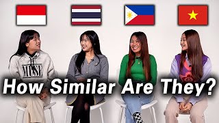 Can Southeast Asian Understand Each Other Indonesia Thailand Philippines Vietnam [upl. by Wimsatt]