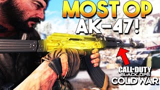 NO RECOIL AK47 BEST CLASS SETUP  Cold War Best AK47 Class Black Ops Cold War AK 47 Class [upl. by Joane]