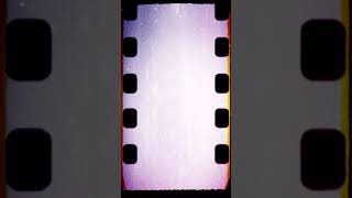 Vertical 4K Old Film Strip Super 8mm Film overlay Scrolling Bright Kodak style  Snowman Digital [upl. by Hippel641]