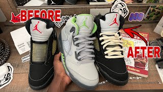 How To Loose Lace Your Air Jordan 5s [upl. by Chladek]