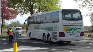 Buses near Keukenhof NL 15 april 2014 part 2 of 2 [upl. by Oirramed]