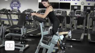 Leg Curl Precor Discovery Strength [upl. by Enirrok]