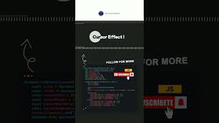mouse cursor effectswebsite mouse cursor effectscss python coding programming apnacollege [upl. by Igor]
