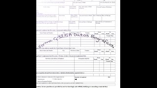 Forma G325A Datos Biográficos [upl. by Coke299]