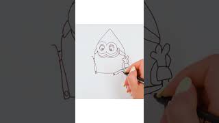 How To Draw Mega Minion Gus Despicable Me 4 [upl. by Ohnuj]