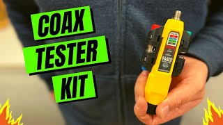 Test 4 different cable circuits at once Klein Tools Explorer 2 Coax review [upl. by Ansley]