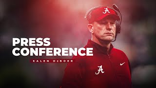 Watch Coach DeBoers Postgame Press Conference [upl. by Winer957]