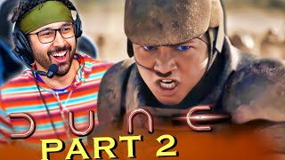 DUNE PART TWO TRAILER 2 REACTION FING INCREDIBLE [upl. by Camp]