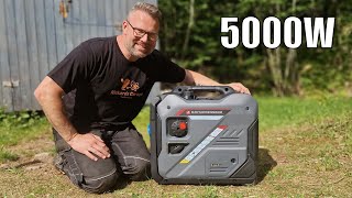 Testar 5000 watt Pela Elverk [upl. by Thorley95]