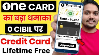 One Card Credit Card Apply 2024  One Card Credit Card  One Card Kaise Banaye [upl. by Aivatnohs]