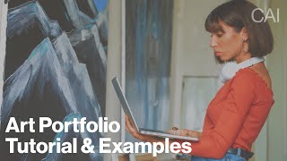 How To Create A Professional Art Portfolio StepbyStep Guide amp Examples [upl. by Aigneis578]