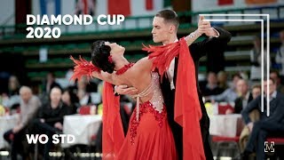 Evgeny Nikitin  Anastasia Miliutina RUS  2020 Diamond Cup  WDSF WO STD  solo T [upl. by Naras]